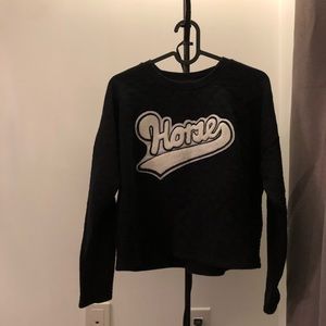 b+ab sweatshirt / black